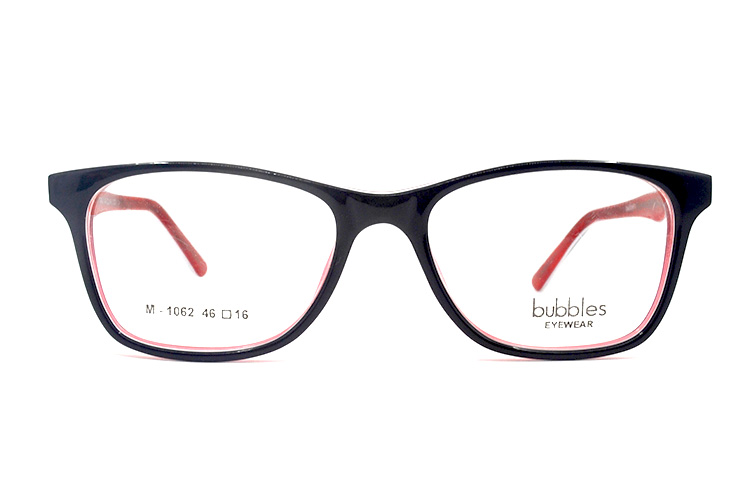 BUBBLES 1062 BLK RED WHT